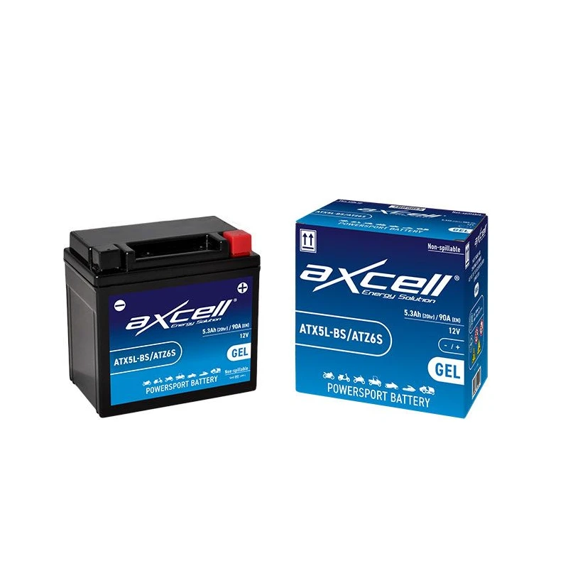 Axcell YTX5L-BS Gel Accu 12V 5,3Ah