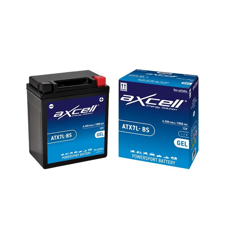 Axcell YTX7L-BS Gel Accu 12V 6Ah