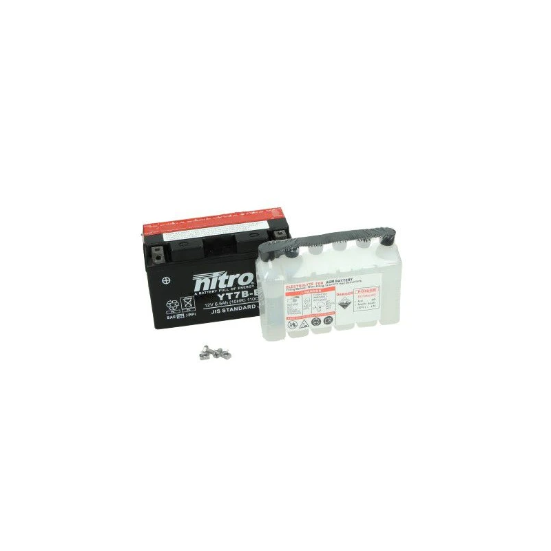 Nitro NT7B-BS / YT7B-BS Accu 12V 6Ah Nitro NT7B-BS / YT7B-BS Accu 12V 6Ah