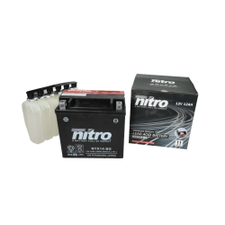 Accu Nitro NTX14-BS / YTX14-BS 12V 12Ah