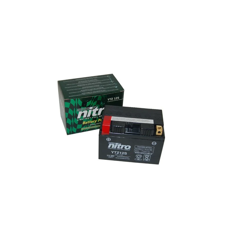 Accu Nitro NTZ12S / YTZ12S SLA/Gel – 12V 11Ah Accu Nitro NTZ12S / YTZ12S SLA/Gel – 12V 11Ah