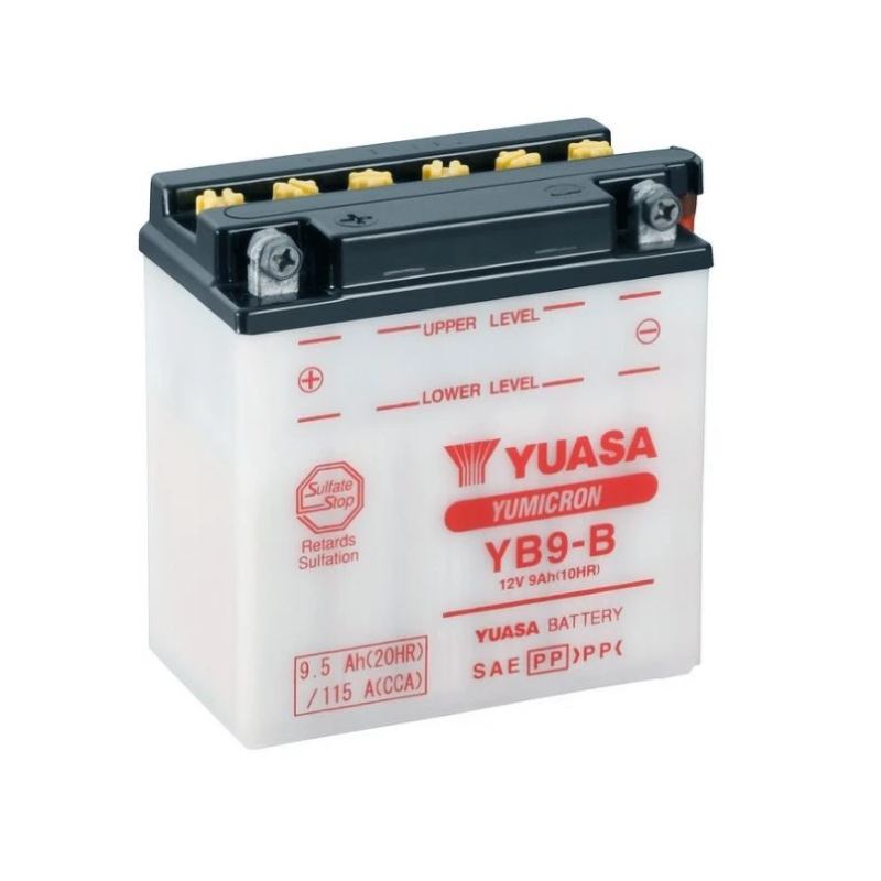 Accu Yuasa YB9-B – 12V 9Ah Accu Yuasa YB9-B – 12V 9Ah
