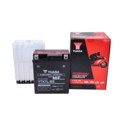 Accu Yuasa YTX7L-BS Onderhoudsvrij Accu Yuasa YTX7L-BS Onderhoudsvrij