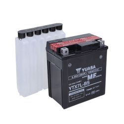 Accu Yuasa YTX7L-BS Onderhoudsvrij Accu Yuasa YTX7L-BS Onderhoudsvrij