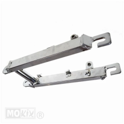 Achterbrug Vierkant Chroom – B-Kwaliteit Aftermarket voor Tomos A3 / A35