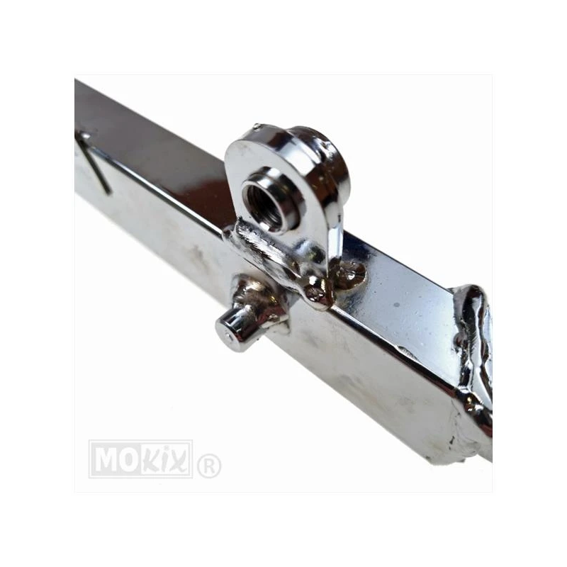 Achterbrug Vierkant Chroom – B-Kwaliteit Aftermarket voor Tomos A3 / A35