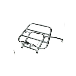 Originele Voordrager Opklapbaar Chroom SYM Fiddle 2 – Voor Gebruik met Valbeugels