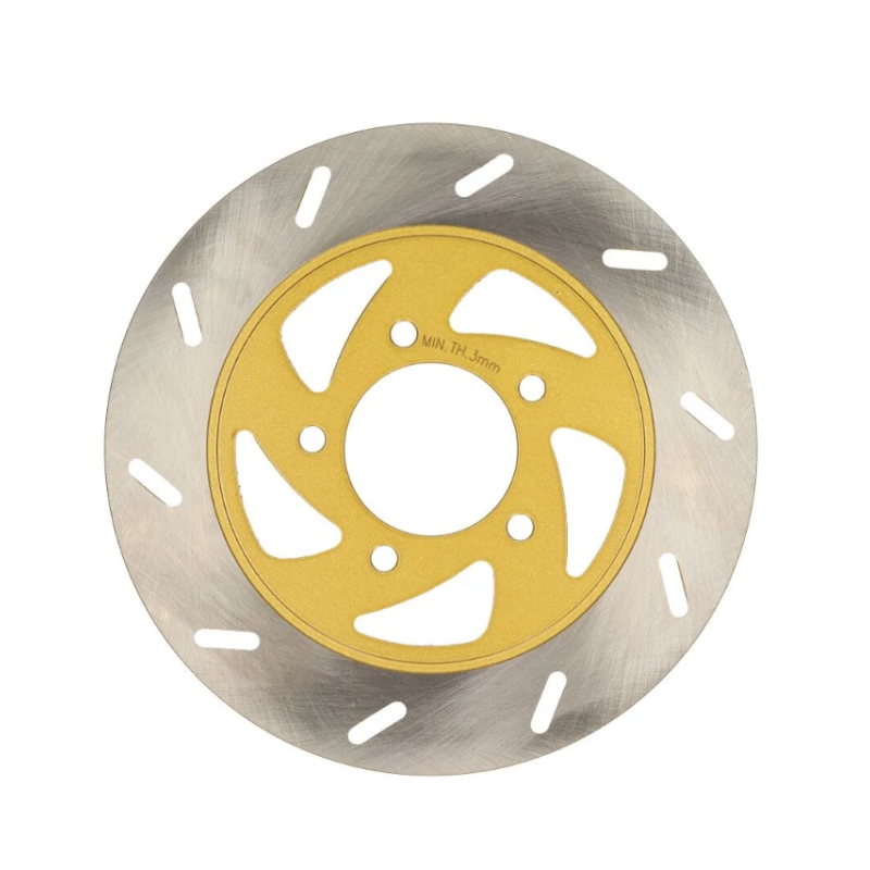 Remschijf DMP 220mm RVS – Gilera Runner / NRG / Skipper 125 / Sportcity One / Stalker – Voorzijde 5-gaats