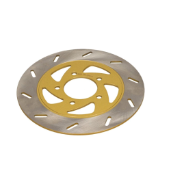Remschijf DMP 220mm RVS – Gilera Runner / NRG / Skipper 125 / Sportcity One / Stalker – Voorzijde 5-gaats