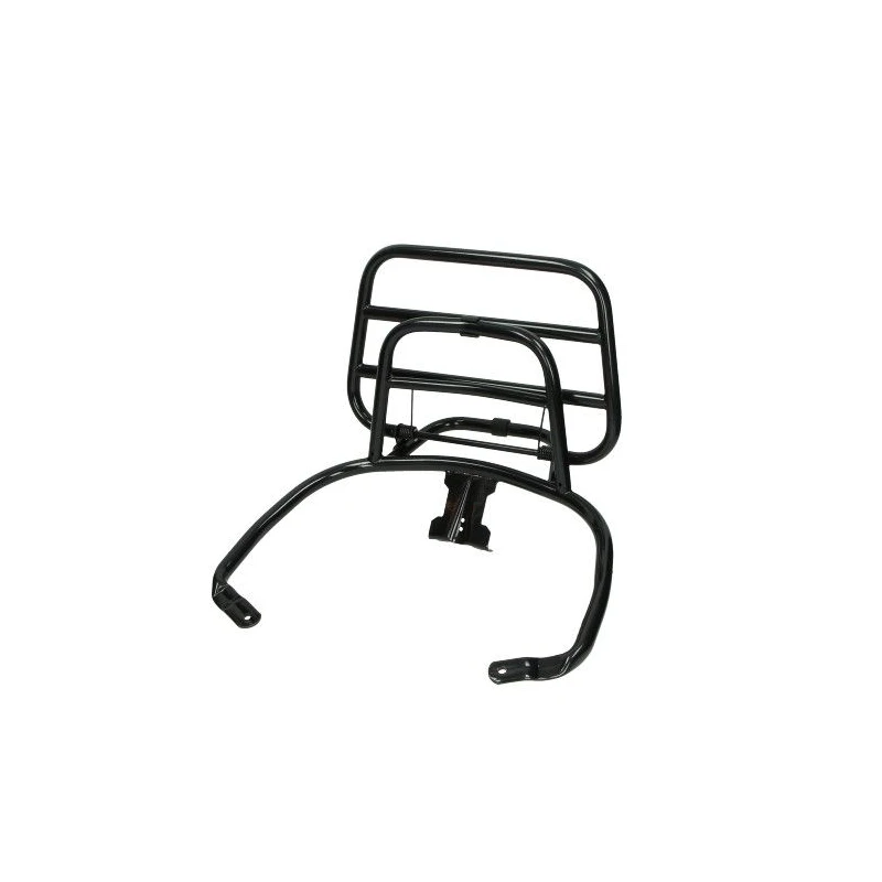 Achterdrager Opklapbaar Glans Zwart – DMP Vespa Primavera / Sprint