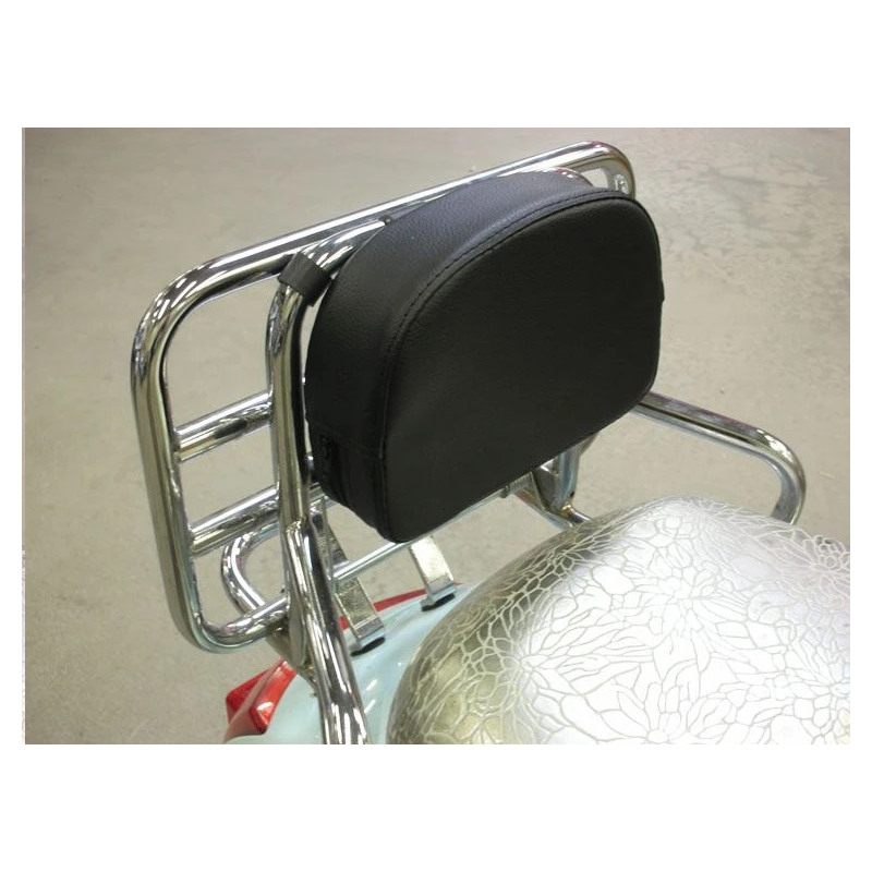 Rugkussen Zwart – Voor Achterdrager Vespa LX / S / Primavera / Sprint | Made in EU