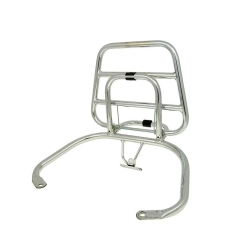 Regia Achterdrager Opklapbaar Chroom – Vespa LX / LXV / S (Made in EU)