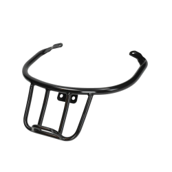 Regia Achterdrager Sport Evo Indo-Style Glans Zwart – Vespa Primavera / Sprint (Made in EU)