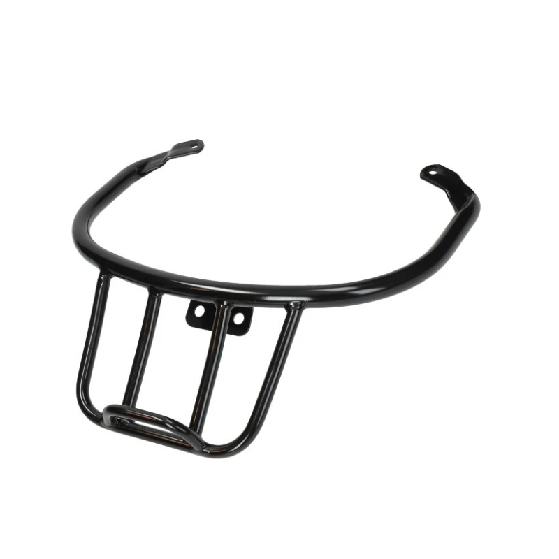 Regia Achterdrager Sport Evo Indo-Style Glans Zwart – Vespa Primavera / Sprint (Made in EU)