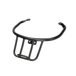 Regia Achterdrager Sport Evo Indo-Style Mat Zwart – Vespa Primavera / Sprint (Made in EU)