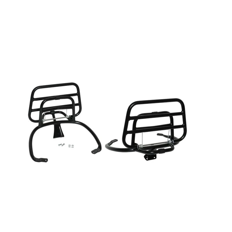 Regia Achterdrager Opklapbaar Mat Zwart – Origineel Model Vespa Primavera / Sprint / Elettrica (Made in EU)