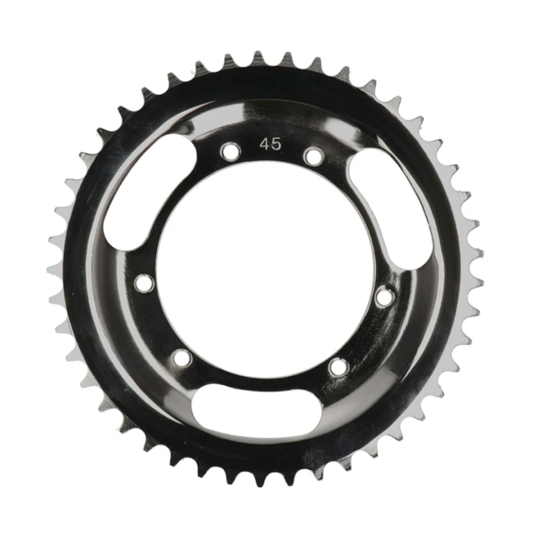 Achtertandwiel Puch Maxi S / N / X30 – 45 Tands – Chroom – 415 Ketting