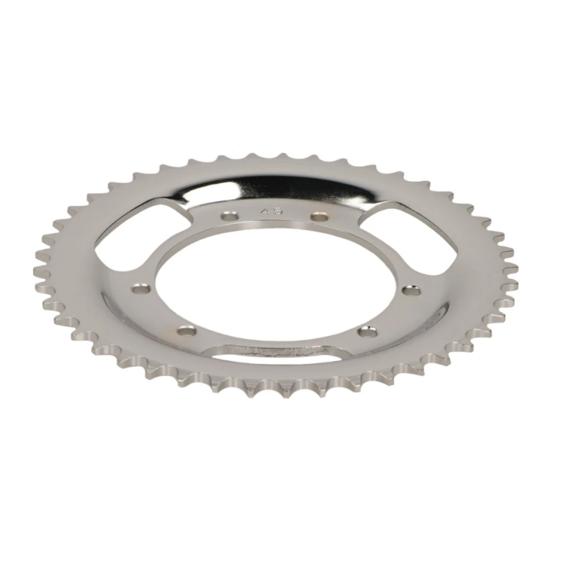 Achtertandwiel Puch Maxi S / N / X30 – 45 Tands – Chroom – 415 Ketting