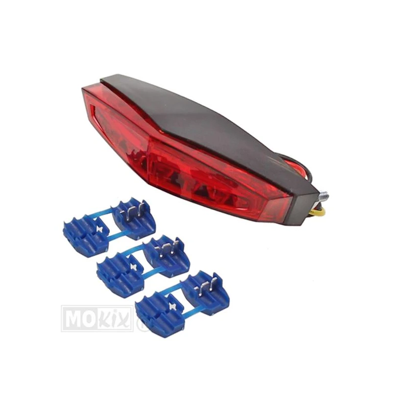 Universeel LED Achterlicht Rood – 6 Leds – CE Goedgekeurd – ELEC