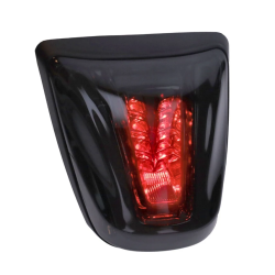 DMP LED Tube Achterlicht Smoke – Vespa Primavera / Sprint na 2018 – Mat Zwart – E-Keur