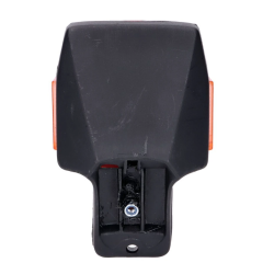 Achterlicht Groot op Voet – Puch Macho / Maxi – Zwart – Made in EU