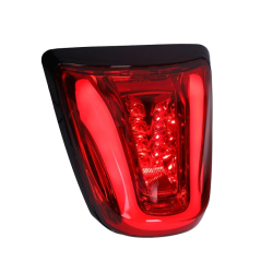 DMP LED Tube Achterlicht Rood – Vespa Primavera / Sprint – Mat Zwart – E-Keur