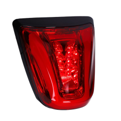 DMP LED Tube Achterlicht Rood – Vespa Primavera / Sprint – Mat Zwart – E-Keur