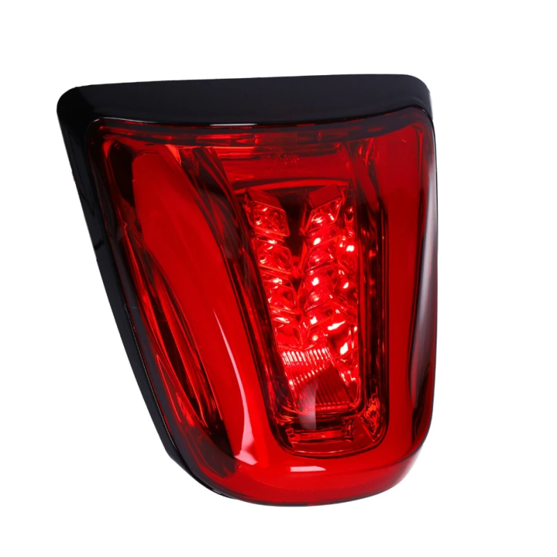 DMP LED Tube Achterlicht Rood – Vespa Primavera / Sprint – Mat Zwart – E-Keur
