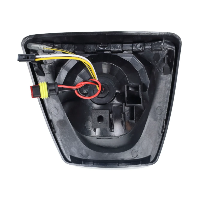 Achterlicht DMP LED Tube – Vespa Primavera / Sprint – Zwart Glans / Rood Glas – E-Keur