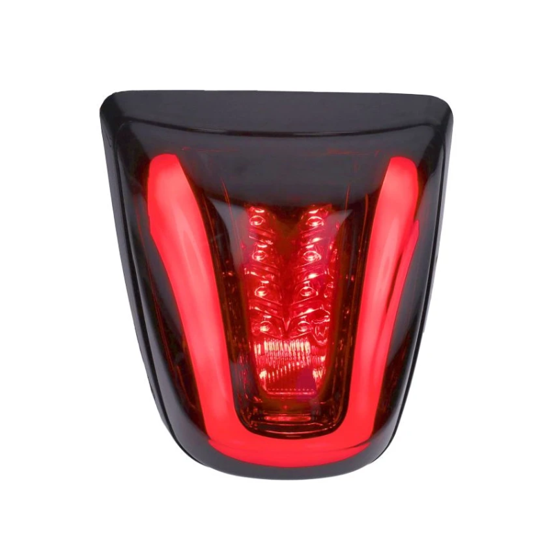 Achterlicht DMP LED Tube – Vespa Primavera / Sprint – Zwart Glans / Smoke – E-Keur – Vanaf 2018