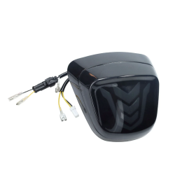 Achterlicht DMP LED Evo-1 Licht Smoke Zwart Glans – Vespa Primavera / Sprint 2018–2023