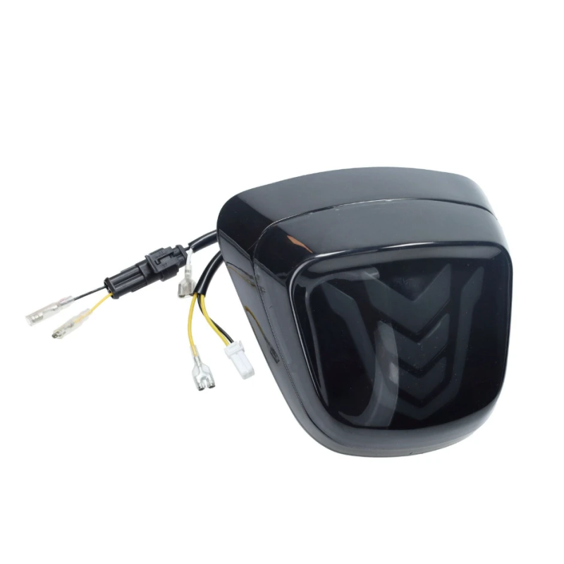 Achterlicht DMP LED Evo-1 Licht Smoke Zwart Glans – Vespa Primavera / Sprint 2018–2023