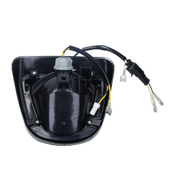 Achterlicht DMP LED Evo-1 Licht Smoke Zwart Glans – Vespa Primavera / Sprint 2018–2023