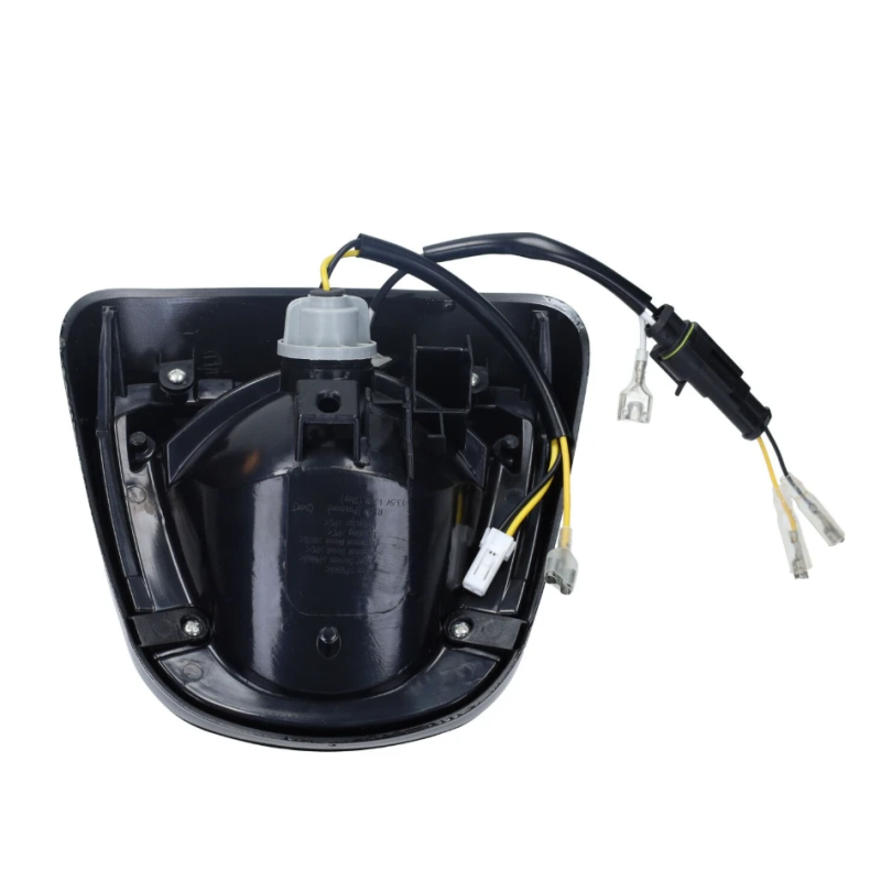 Achterlicht DMP LED Evo-1 Licht Smoke Zwart Glans – Vespa Primavera / Sprint 2018–2023