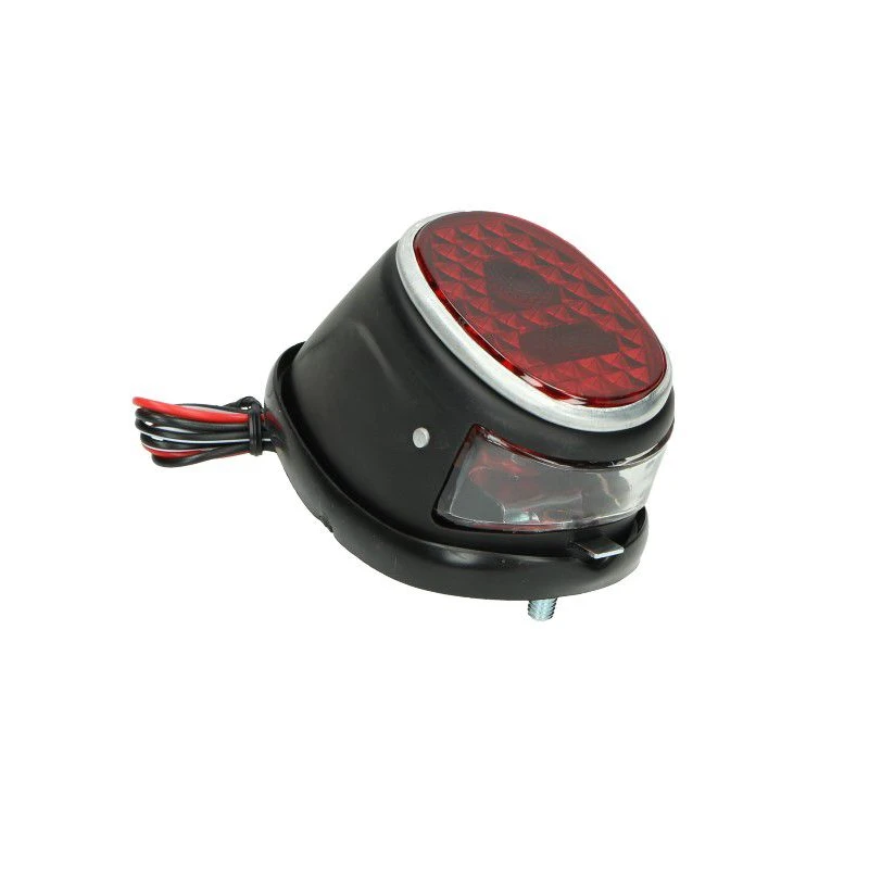 Achterlicht Classic Zwart – Puch Maxi N / S / DS / MS / MV / VS – Model Hella