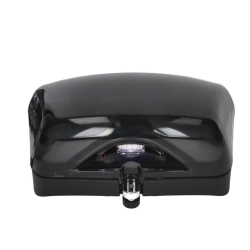 LED Tube Achterlicht Power1 – Vespa GTS Alle Modellen – Mat Zwarte Rand Smoke Glas