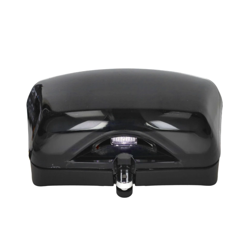 LED Tube Achterlicht Power1 – Vespa GTS Alle Modellen – Mat Zwarte Rand Smoke Glas