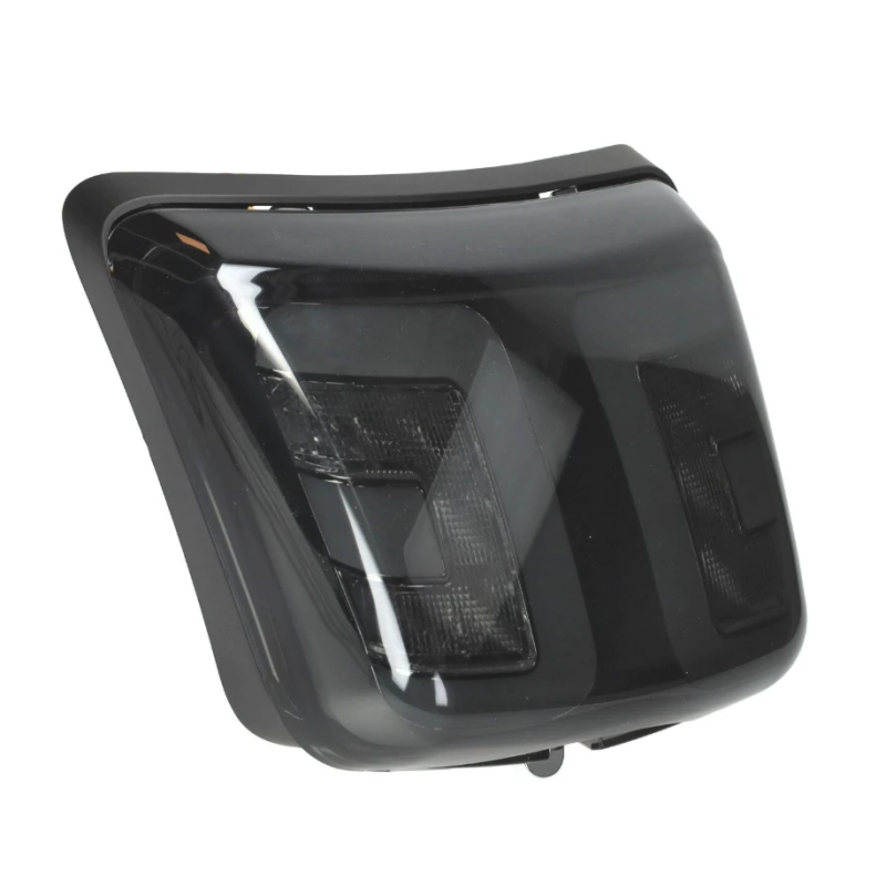 LED Tube Achterlicht Power1 – Vespa GTS Alle Modellen – Mat Zwarte Rand Smoke Glas