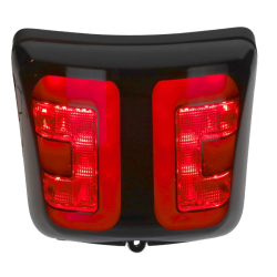 LED Tube Achterlicht Power1 – Vespa GTS Alle Modellen – Mat Zwarte Rand