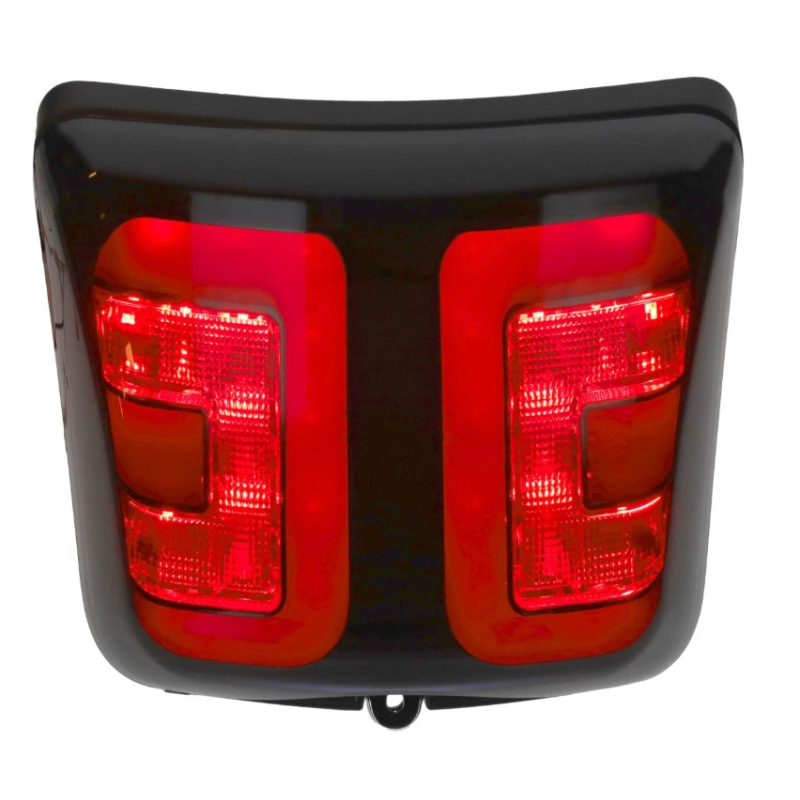 LED Tube Achterlicht Power1 – Vespa GTS Alle Modellen – Mat Zwarte Rand