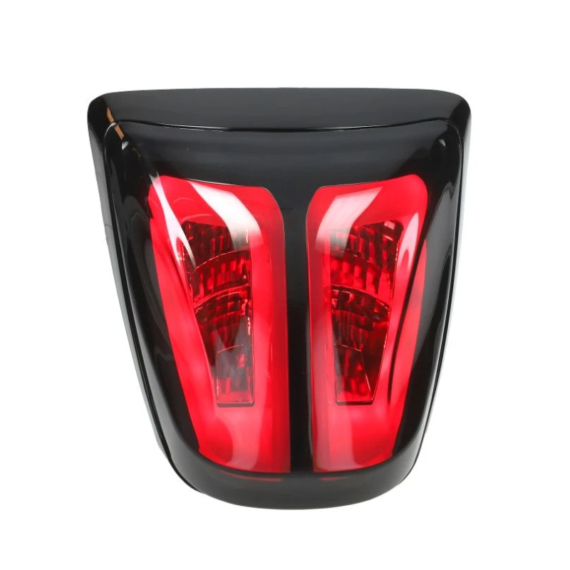 Achterlicht Power1 LED Tube E‑keur Smoke / Glans Zwart – Vespa Primavera / Sprint