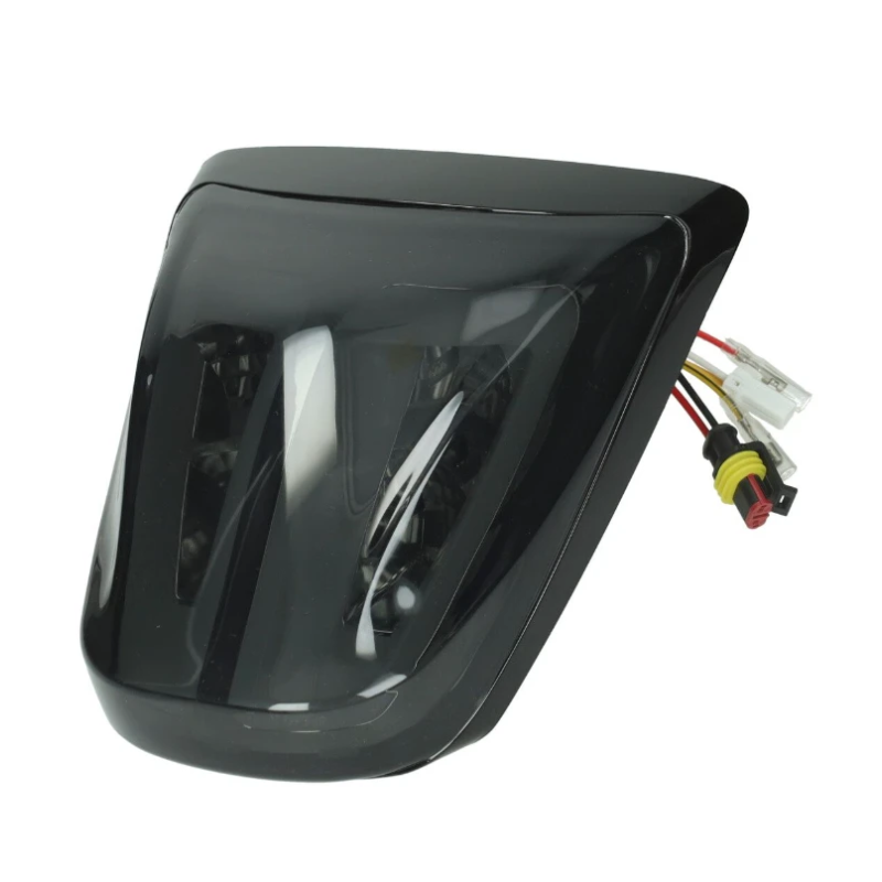 Achterlicht Power1 LED Tube E‑keur Smoke / Glans Zwart – Vespa Primavera / Sprint