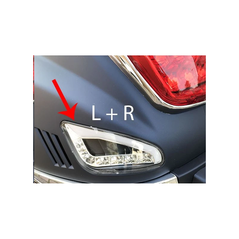 DMP LED Knipperlichtset Achterkant Audi Look – AGM VX50 / GTS Toscana / Riva – E-Keur