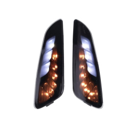 DMP LED Knipperlichtset Voor Vespa Primavera / Sprint – Smoke Audi Style