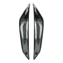 Knipperlichtset Power1 LED Matrix EVO-2 Tube Voorzijde Titanium Zip2000 E-Keur