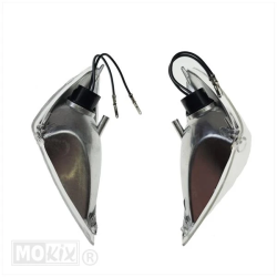 Lexus Knipperlichtset Voorzijde PeugeotLexus Knipperlichtset Voorzijde Peugeot Speedfight 1 & 2 | Inclusief Oranje Lampjes