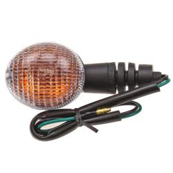 Universeel Knipperlicht Wit Glas CE | Rieju / Derbi / MH | Voor & Achter Links/Rechts