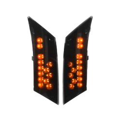 Knipperlichtset Achterzijde Smoke LED Matrix Weglopend Piaggio Zip 2000