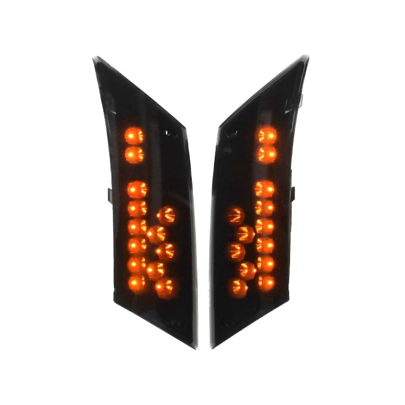 Knipperlichtset Achterzijde Smoke LED Matrix Weglopend Piaggio Zip 2000