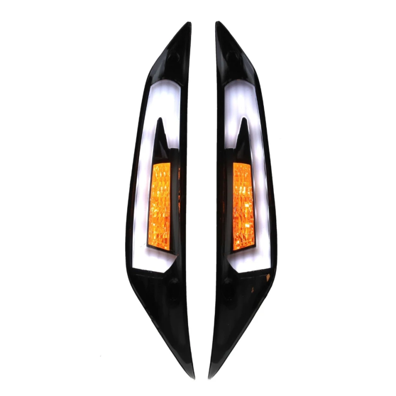 Power1 LED Matrix Knipperlichtset Voorzijde Piaggio Zip 2000 | Smoke